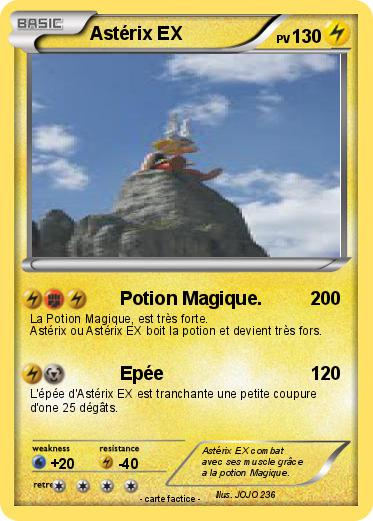 Pokemon Astérix EX