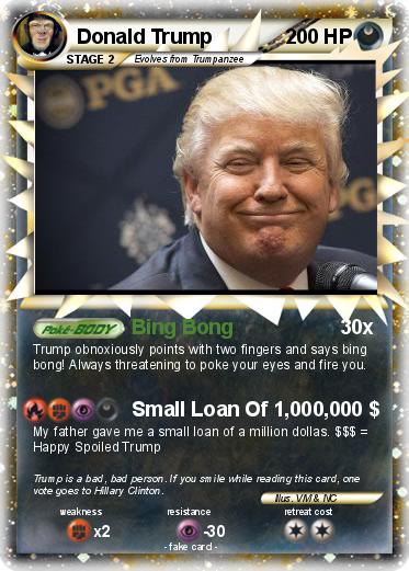 Pokemon Donald Trump