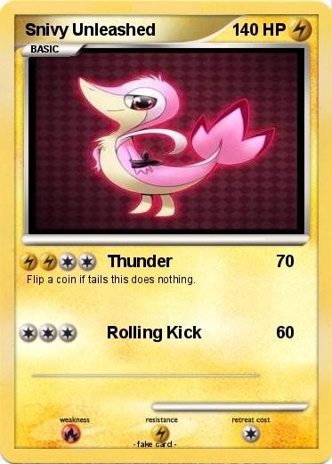 Pokemon Snivy Unleashed