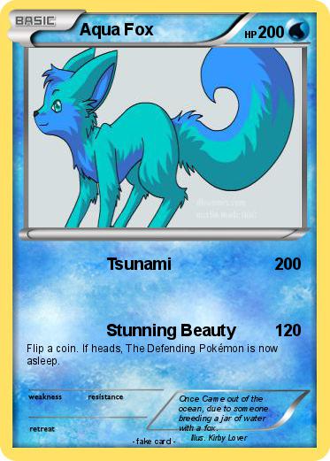 Pokemon Aqua Fox