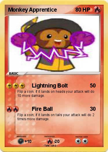 Pokemon Monkey Apprentice