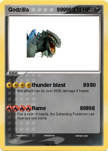 Pokemon Godzilla                   999999
