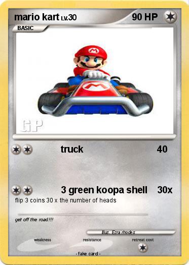 Pokemon mario kart