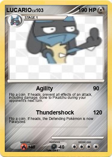Pokemon LUCARIO