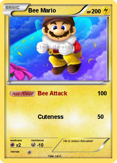 Pokemon Bee Mario