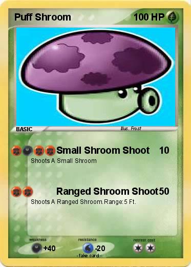 Pokemon Puff Shroom