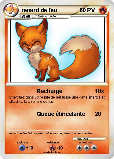 Pokemon renard de feu