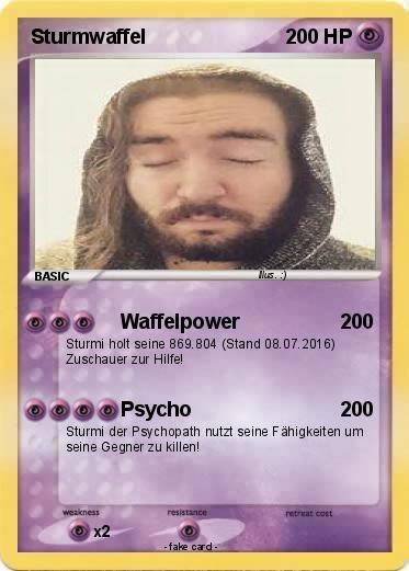 Pokemon Sturmwaffel