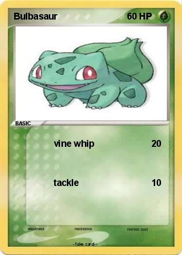 Pokemon Bulbasaur