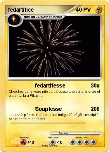 Pokemon fedartifice