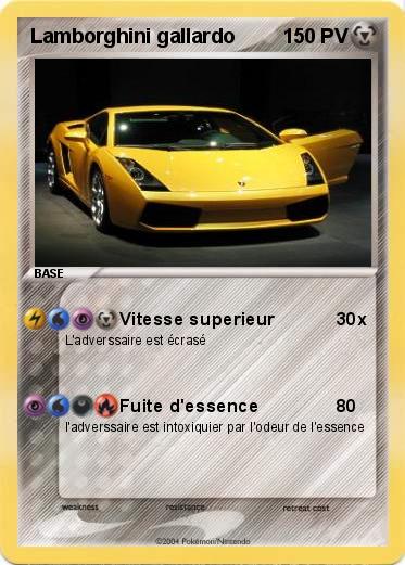 Pokemon Lamborghini gallardo