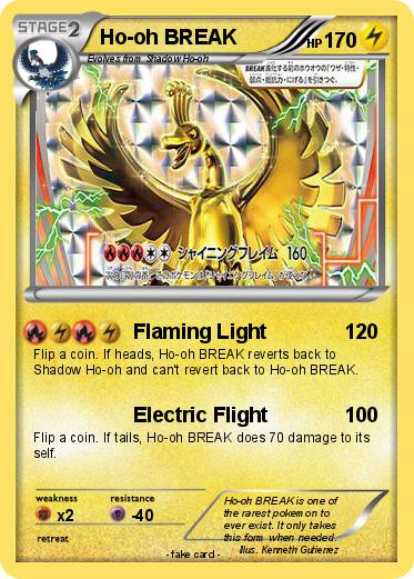 Pokemon Ho-oh BREAK