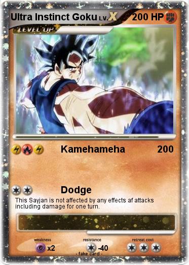 Pokemon Ultra Instinct Goku