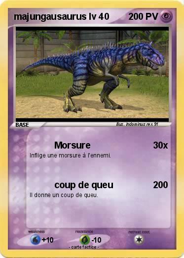 Pokemon majungausaurus lv 40