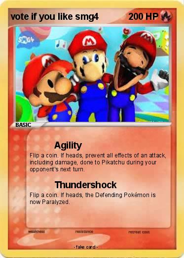 Pokemon vote if you like smg4