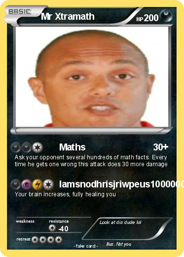 Pokemon Mr Xtramath