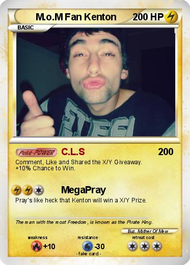 Pokemon M.o.M Fan Kenton