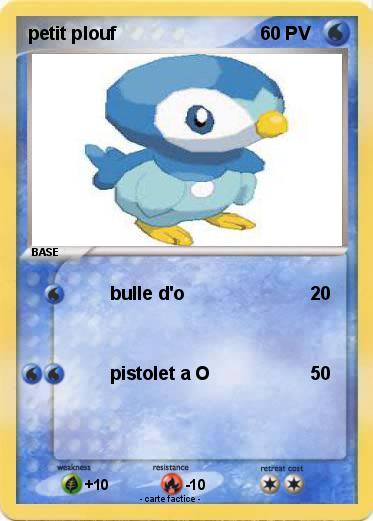 Pokemon petit plouf