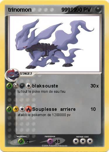 Pokemon trinomon                    99999