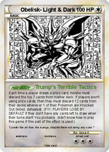 Pokemon Obelisk- Light & Dark