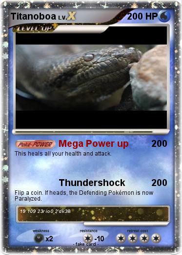 Pokemon Titanoboa