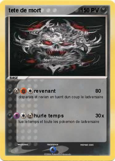 Pokemon tete de mort