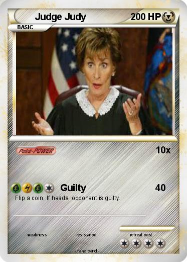 Pokemon Judge Judy
