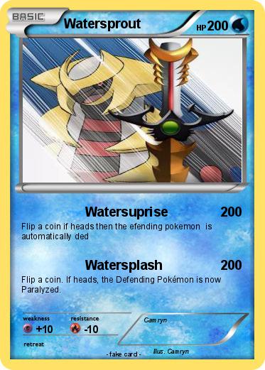 Pokemon Watersprout