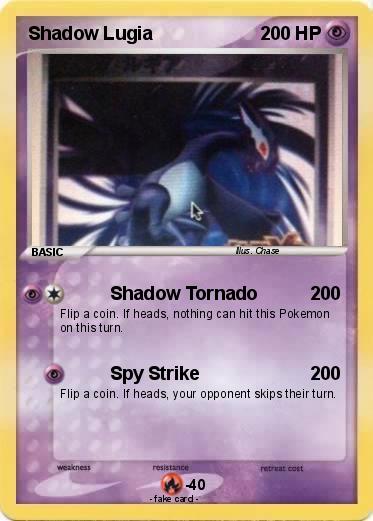 Pokemon Shadow Lugia