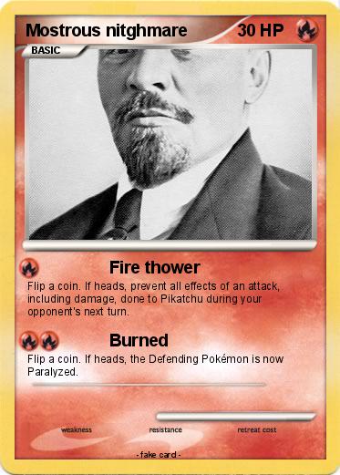 Pokemon Mostrous nitghmare