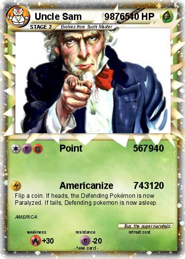 Pokemon Uncle Sam         98765