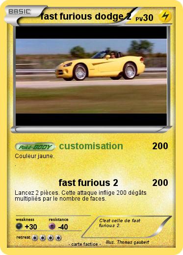 Pokemon fast furious dodge 2