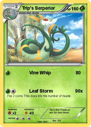 Pokemon Trip's Serperior