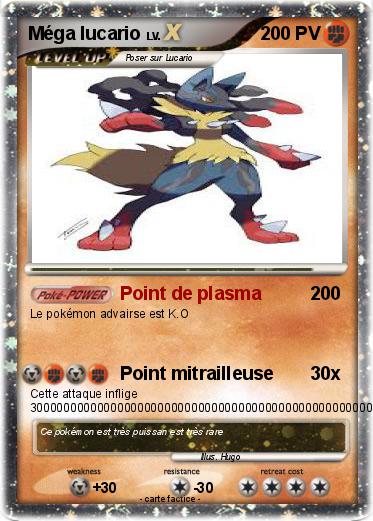 Pokemon Méga lucario