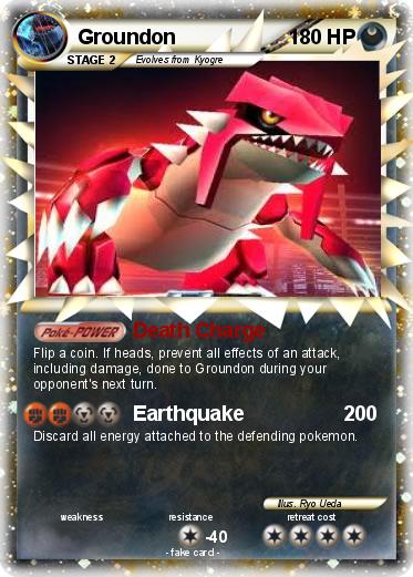 Pokemon Groundon
