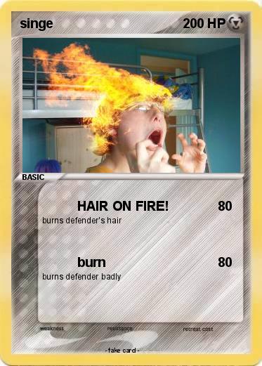 Pokemon singe