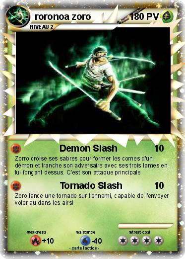 Pokemon roronoa zoro