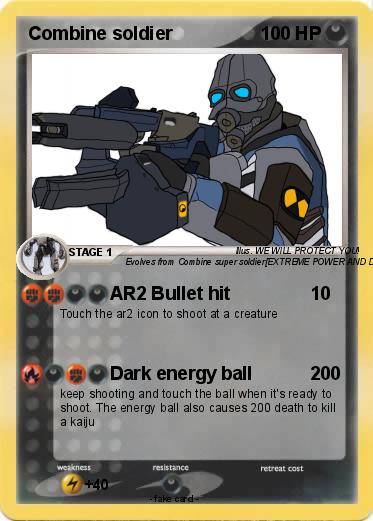 Pokemon Combine soldier