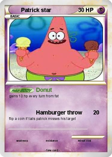 Pokemon Patrick star