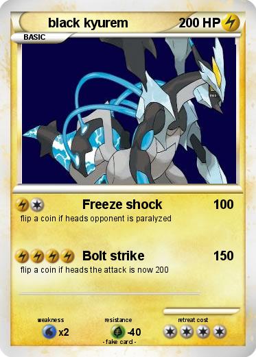 Pokemon black kyurem
