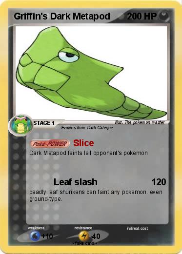 Pokemon Griffin's Dark Metapod