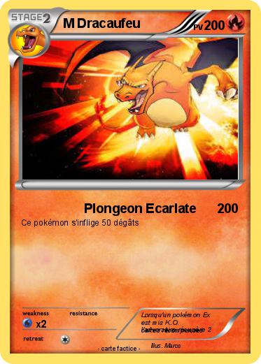 Pokemon M Dracaufeu