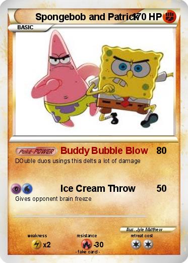 Pokemon Spongebob and Patrick