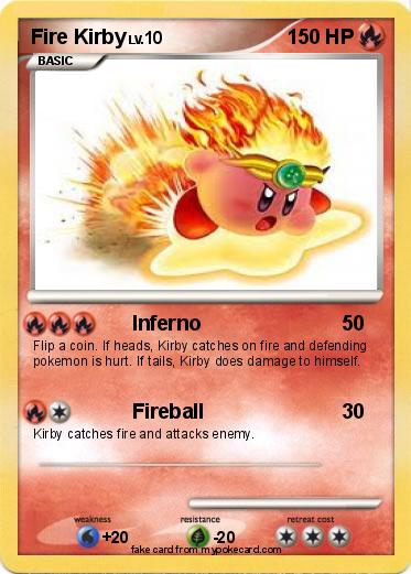 Pokemon Fire Kirby