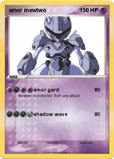 Pokemon amor mewtwo