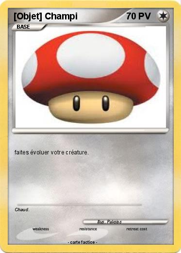 Pokemon [Objet] Champi