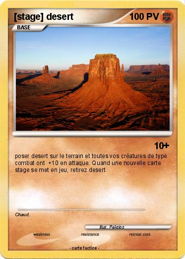 Pokemon [stage] desert