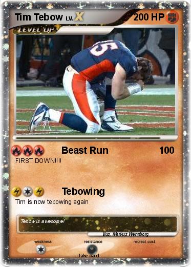 Pokemon Tim Tebow