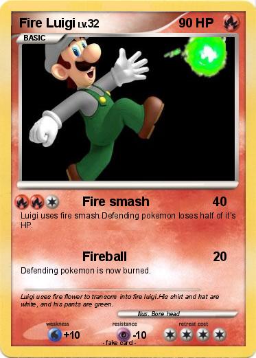 Pokemon Fire Luigi