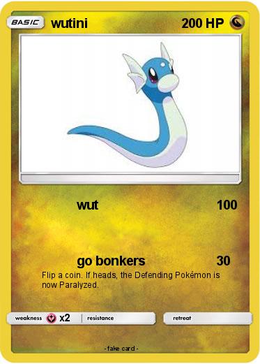 Pokemon wutini